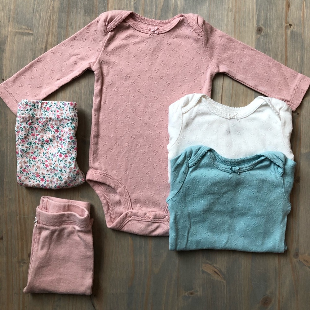 Baby girl carters bundle